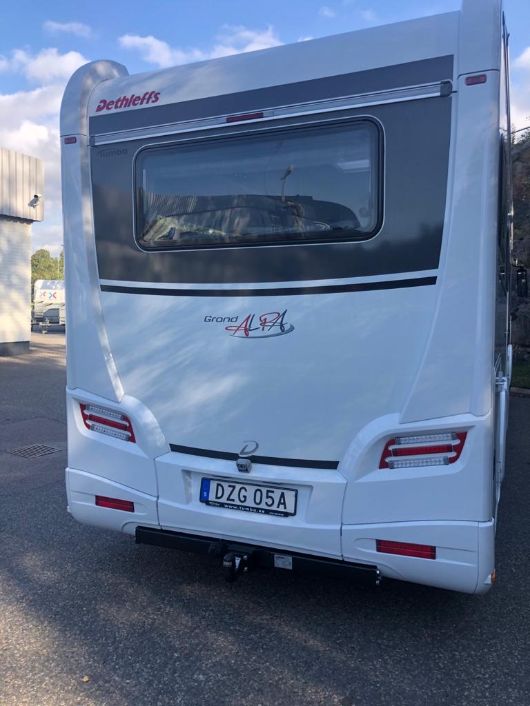 Dragkrok till husbilen - bild i artikeln från OurBackyardEurope