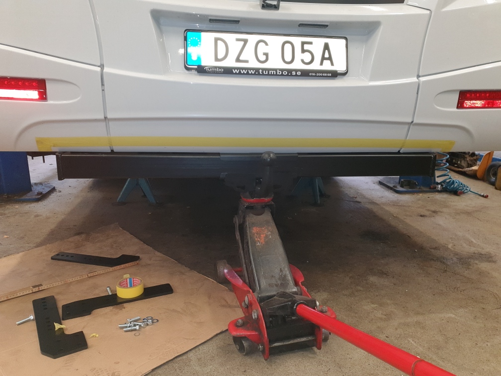 Dragkrok till husbilen - bild i artikeln från OurBackyardEurope