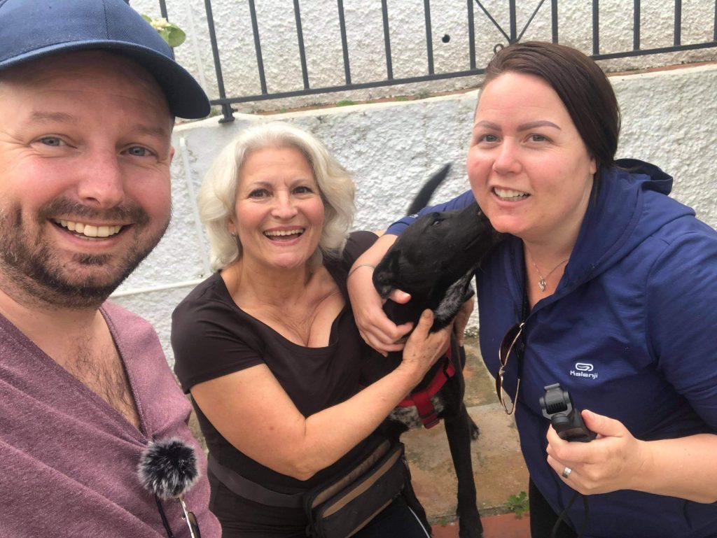 Nu har vi äntligen hämtat vår hund :) - artikelbild från OurBackyardEurope