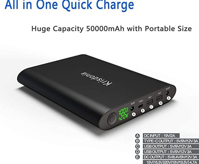 Powerbank 50000mAh - bild i artikeln från OurBackyardEurope